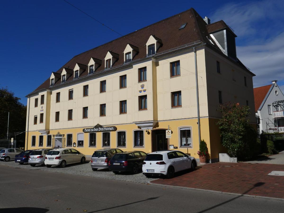 Hotel Zu Den Drei Kronen Donauwörth المظهر الخارجي الصورة